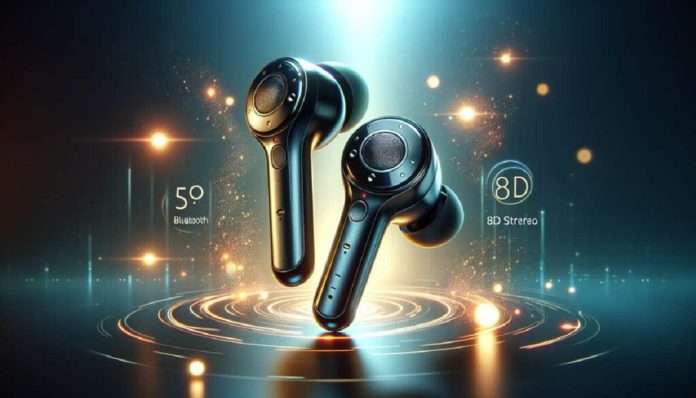 Wireless Earbuds Bluetooth 5.0 - 8D Stereo Sound Hi-Fi